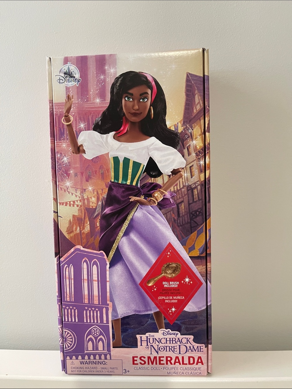 Disney Esmeralda Costume Doll - Purple, Green, White